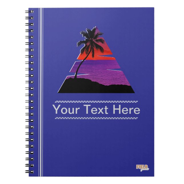 Cuaderno Sunset Beach Palm (Frente)
