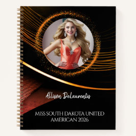 Cuaderno Sunset Dust Ultimate Pageant Checklist Notebook