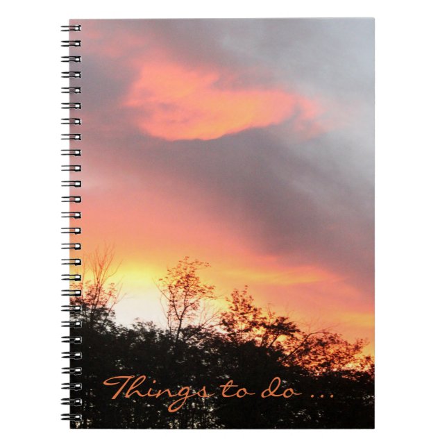 Cuaderno Sunset Notebook (Frente)