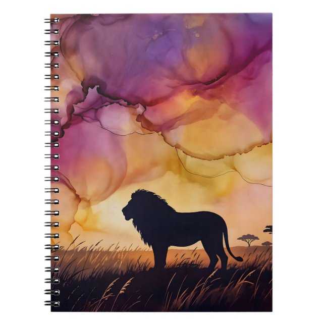 Cuaderno Sunset on the Savanna (Frente)