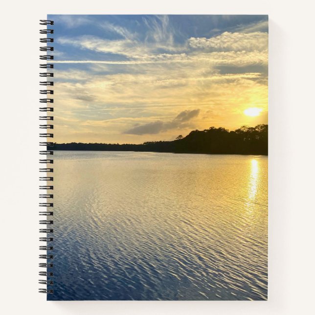 Cuaderno Sunset Over Wildcat Lake (Anverso)