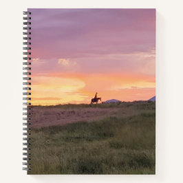 Cuaderno Sunset Ride Spiral Notebook