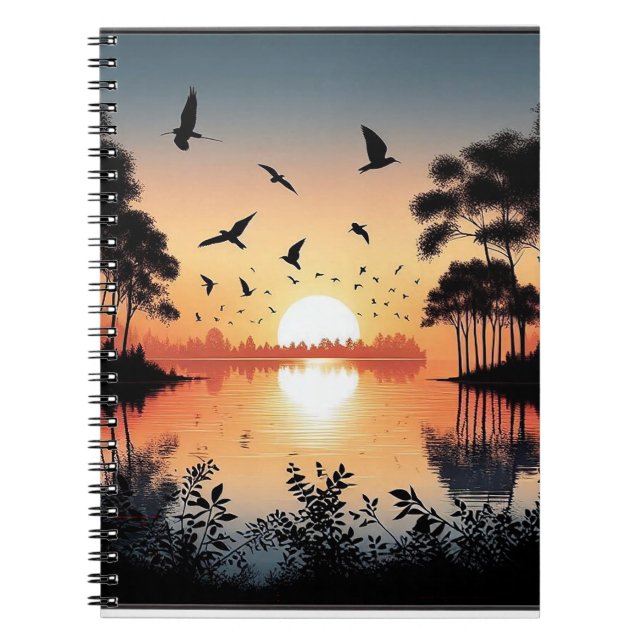 Cuaderno Sunset Serenity  (Frente)