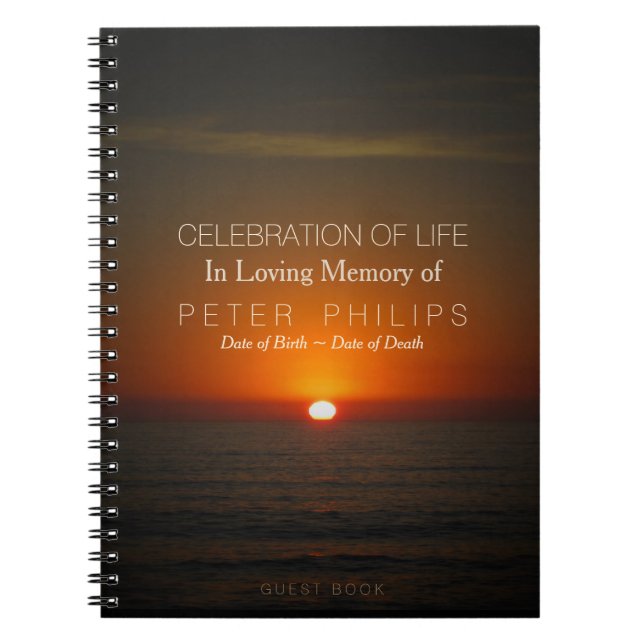 Cuaderno Sunset y la celebración marítima del libro de invi (Frente)