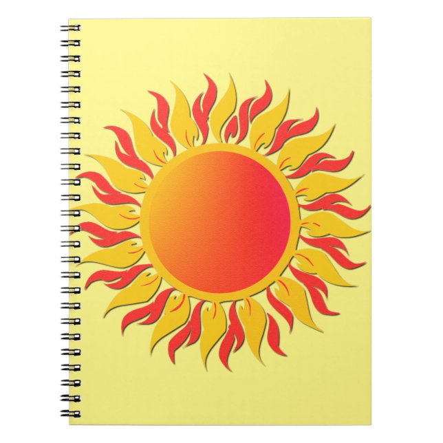Cuaderno Sunshine (Frente)