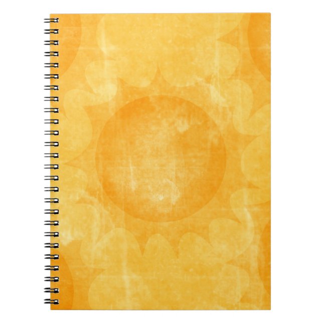 Cuaderno Sunshine amarillo (Frente)