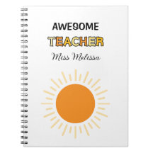 Sunshine Awesome Teacher Gift Mejor Profesor