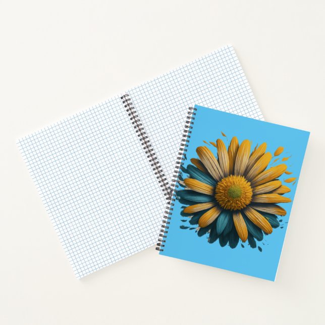 Cuaderno Sunshine Daisy simple (Interior)