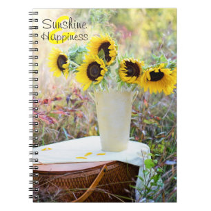 Cuaderno Sunshine & Happiness Sunflowers