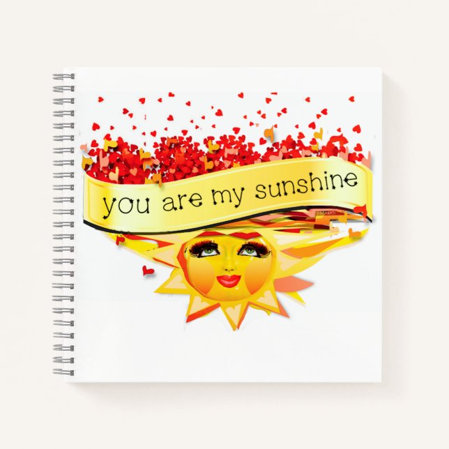 CUADERNO SUNSHINE KISSES (Anverso)