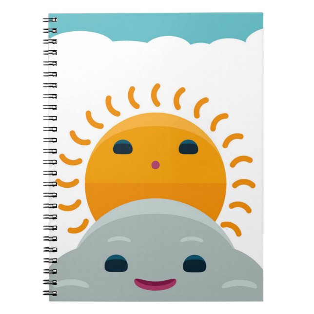 Cuaderno Sunshine y Cloud (Frente)