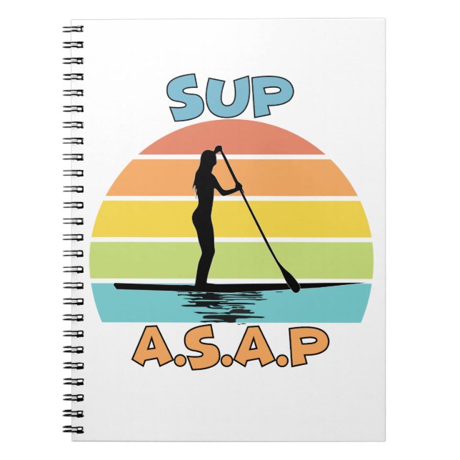 Cuaderno SUP ASAP Stand Up Paddling (Frente)