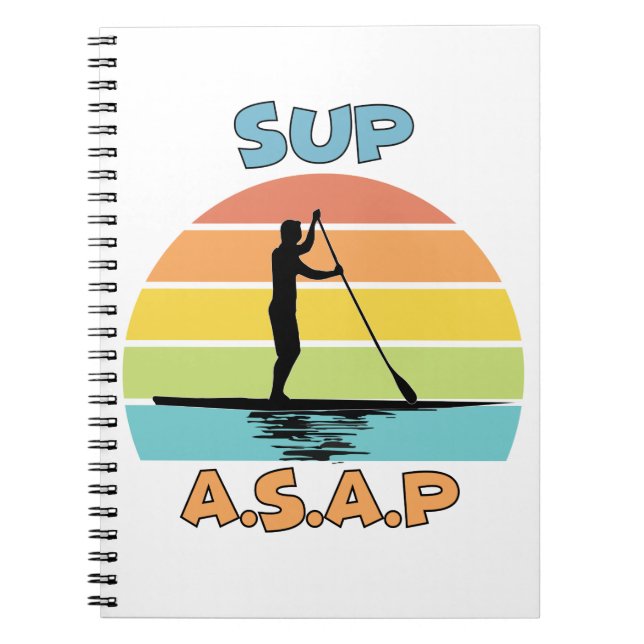 Cuaderno SUP ASAP Stand Up Paddling (Frente)