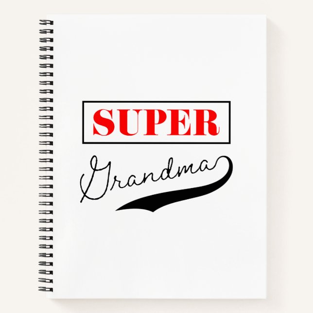 Cuaderno Super Abuela (Anverso)