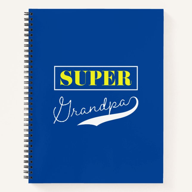 Cuaderno Super Abuelo (Anverso)