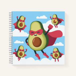 Cuaderno súper aguacate