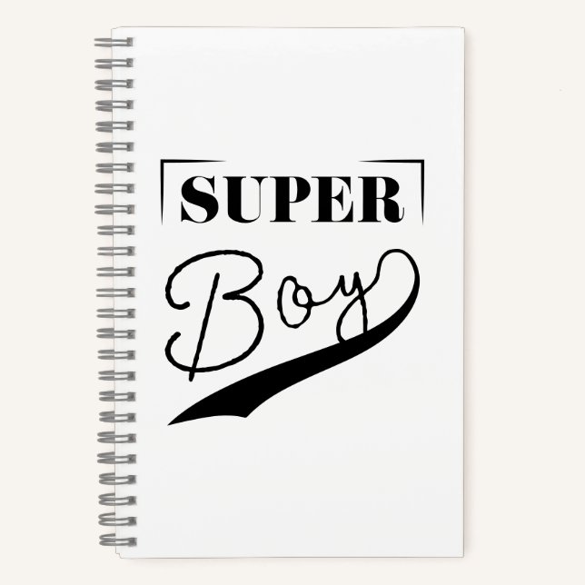 Cuaderno Super Boy (Anverso)
