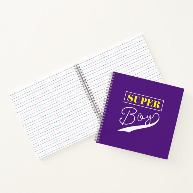 Cuaderno Super Boy (Interior)