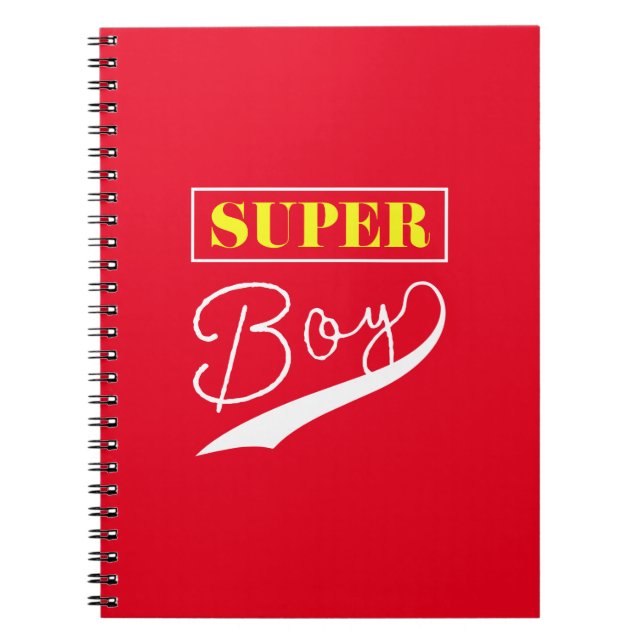 Cuaderno Super Boy (Frente)