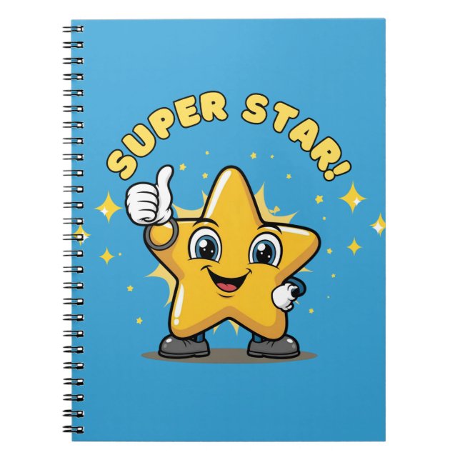 Cuaderno ¡Super Estrella!, , Estrella (Frente)