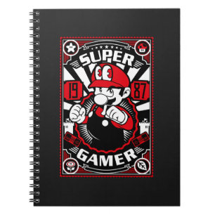 Cuaderno Super Gamer Juegos Retro