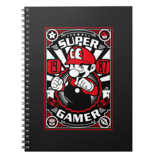 Cuaderno Super Gamer Retro Gaming