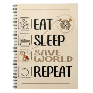 Cuaderno Super Garbageman - Un regalo divertido para Trashm