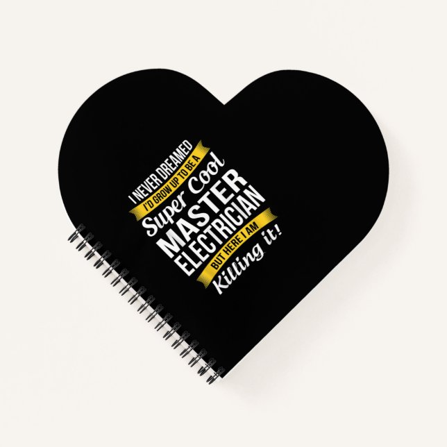 Cuaderno Super Guay Master Electrician Funny Gift (Anverso)
