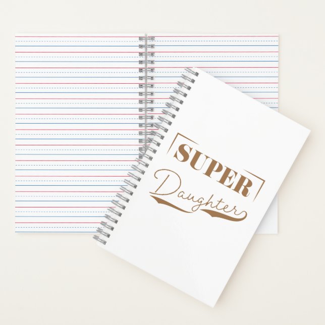 Cuaderno Súper hija (Interior)