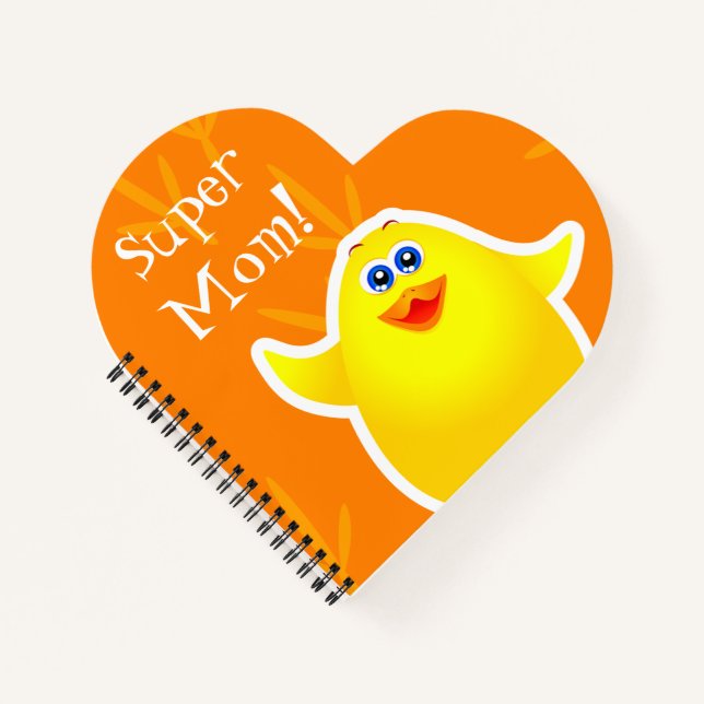 Cuaderno ¡Super Mamá! (Anverso)
