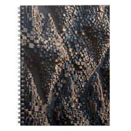 Cuaderno Super Micro Cubo Extruido Mosaico 3D