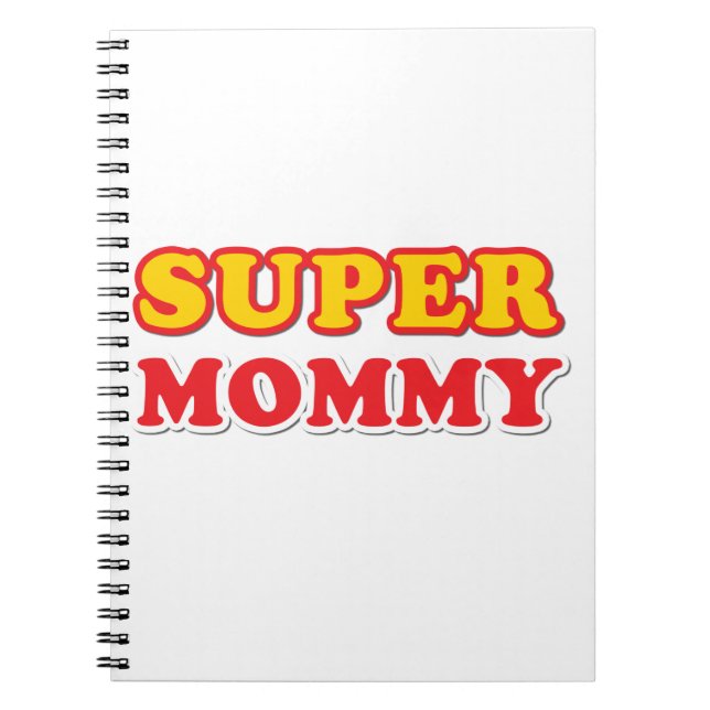 Cuaderno Super Mommy (Frente)