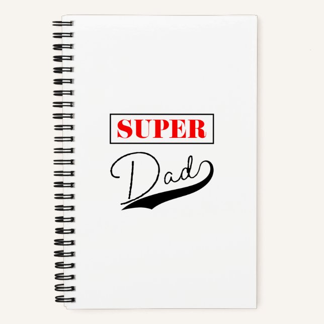 Cuaderno Super Papá (Anverso)