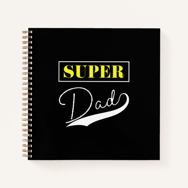 Cuaderno Super Papá (Anverso)