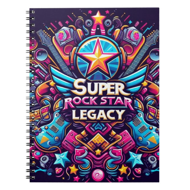Cuaderno Super Star. (Frente)