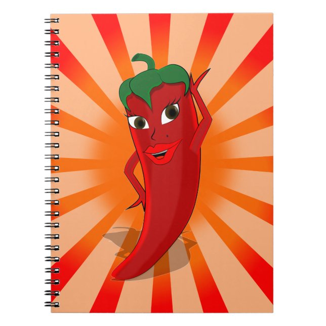 Cuaderno Superestrella del Red Pepper (Frente)