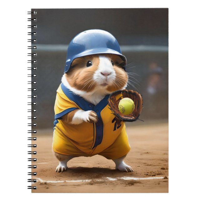 Cuaderno Superestrella del Softball: El gran juego del cerd (Frente)