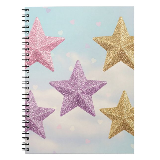 Cuaderno Superestrella escolar por Natasha Us (Frente)