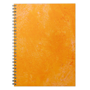 Cuaderno superficie de cemento naranja, fondo de patrón abs