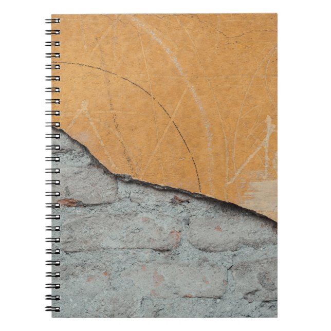 Cuaderno Superficie de hormigón gris (Frente)