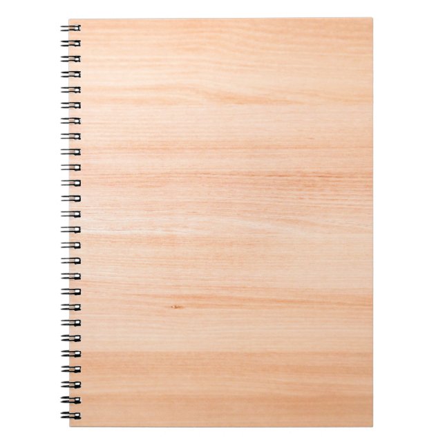 Cuaderno Superficie de madera retro (Frente)