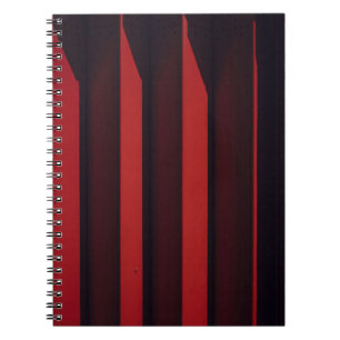 Cuaderno Superficie roja