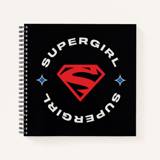 Cuaderno Supergirl Age of Heroes Circle S-Shield (Anverso)