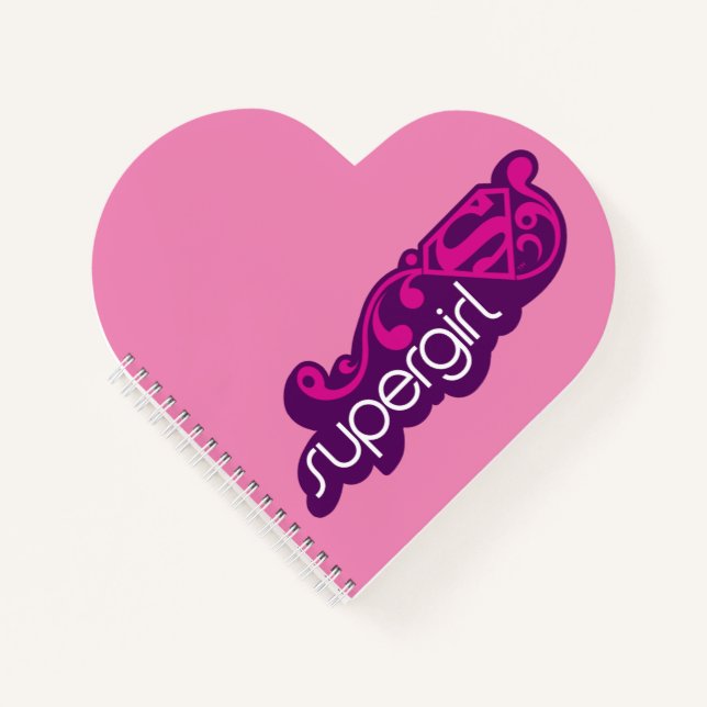 Cuaderno Supergirl Groovy Name y S-Shield (Anverso)