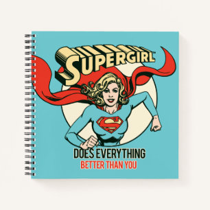 Cuaderno Supergirl Hace Todo Mejor Que Tú