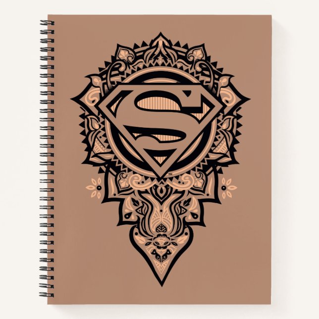 Cuaderno Supergirl Mandala Graphic (Anverso)