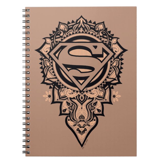 Cuaderno Supergirl Mandala Graphic (Frente)