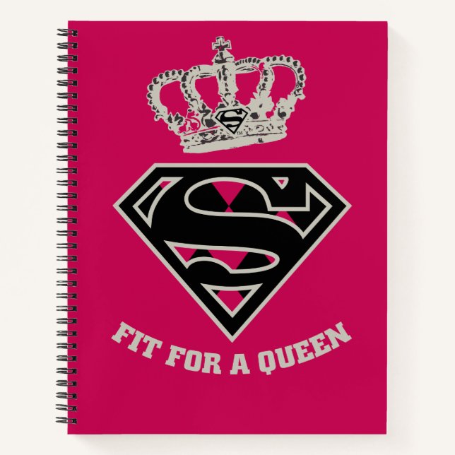 Cuaderno Supergirl S-Shield "Fit For A Queen" (Anverso)