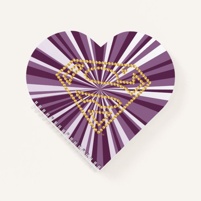 Cuaderno Supergirl Studded S-Shield (Anverso)