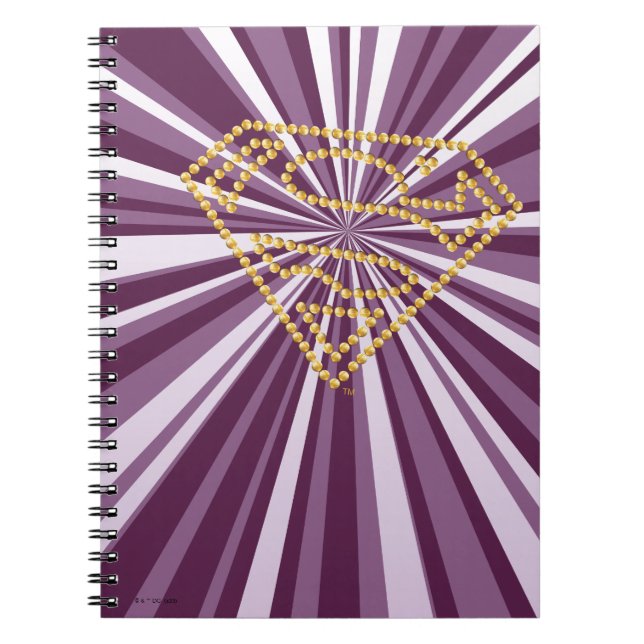 Cuaderno Supergirl Studded S-Shield (Frente)